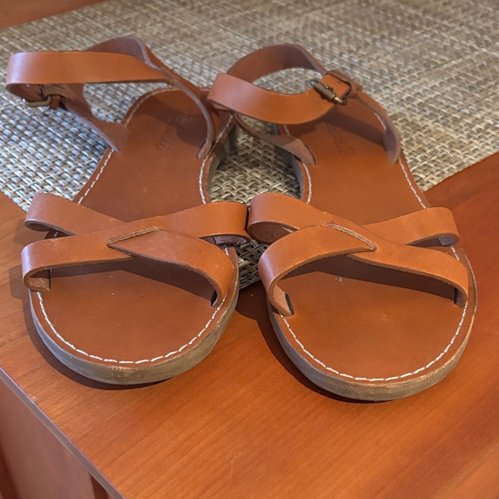 Madewell The Boardwalk Crisscross Sandal